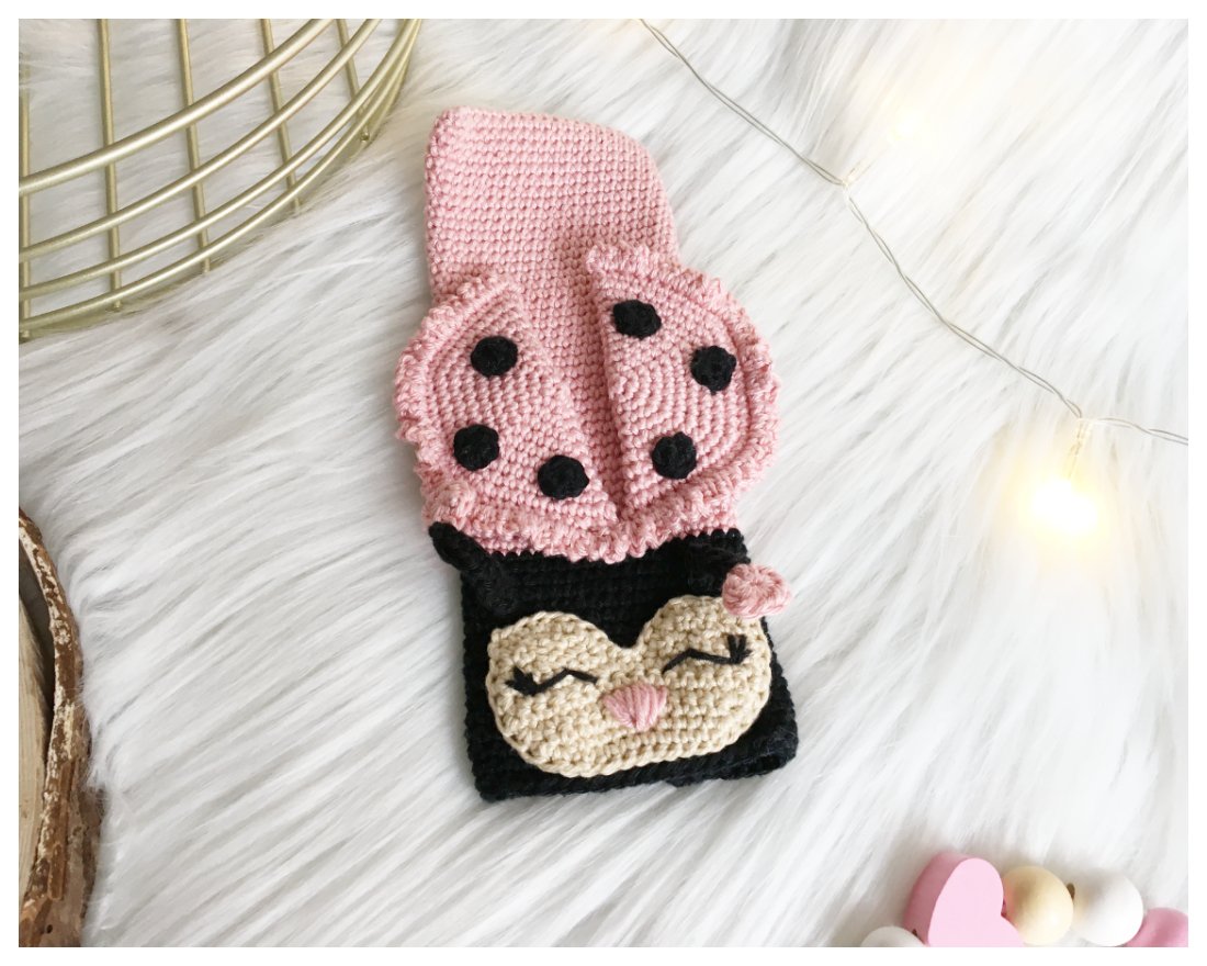 Blog-Inhaltsbild für 'Federmäppchen Alena Marienchen, kostenlose Häkelanleitung'